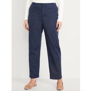 Old Navy OG Hise Rise Chino Pant Navy Blue XS